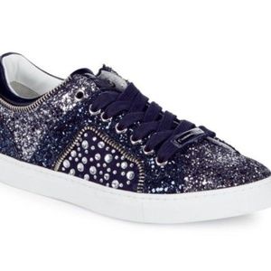 Alessandro Dell’acqua glitter Sneaker